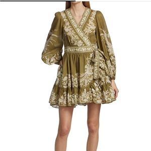 Zimmermann anneke wrap dress